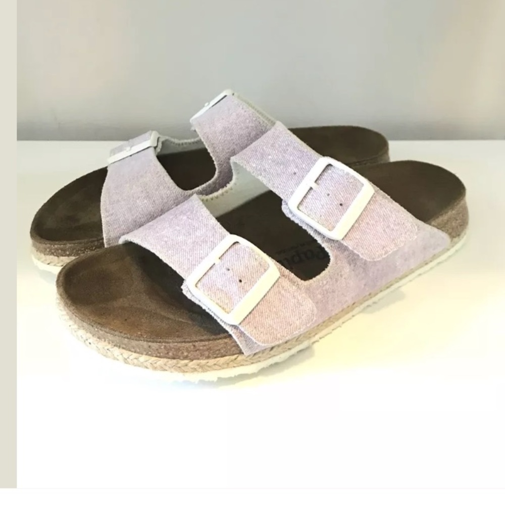 Birkenstock papillio sandals 38 purple Arizona